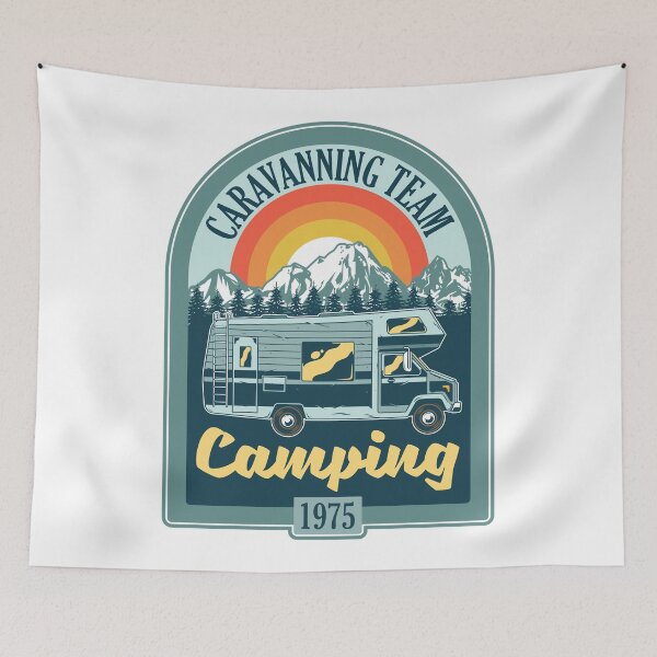 Item preview, Camping 1975 designed and sold by Vector Scout Lab.