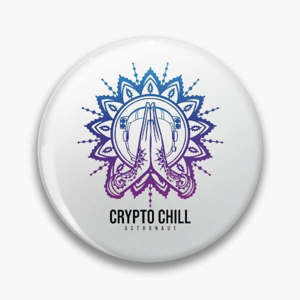 Item preview, Crypto Chill Astronaut shirt designed and sold by StairheadStore.