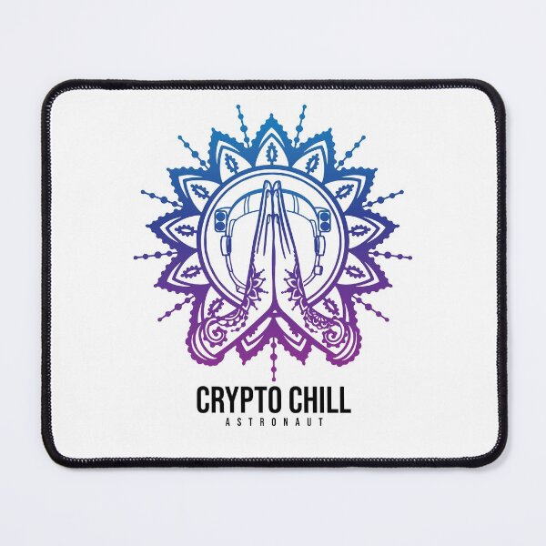 Item preview, Crypto Chill Astronaut shirt designed and sold by StairheadStore.