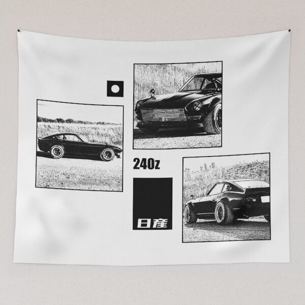 Item preview, NISSAN DATSUN 240Z FAIRLADY Black 'N White Archive designed and sold by Cero81.