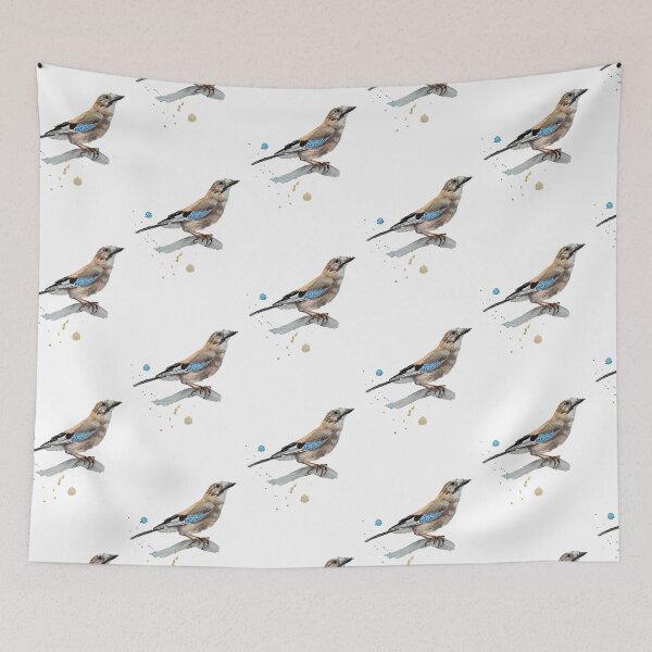 Item preview, Eurasian jay, Nøtteskrike designed and sold by Marianne Elvan Barfoed.