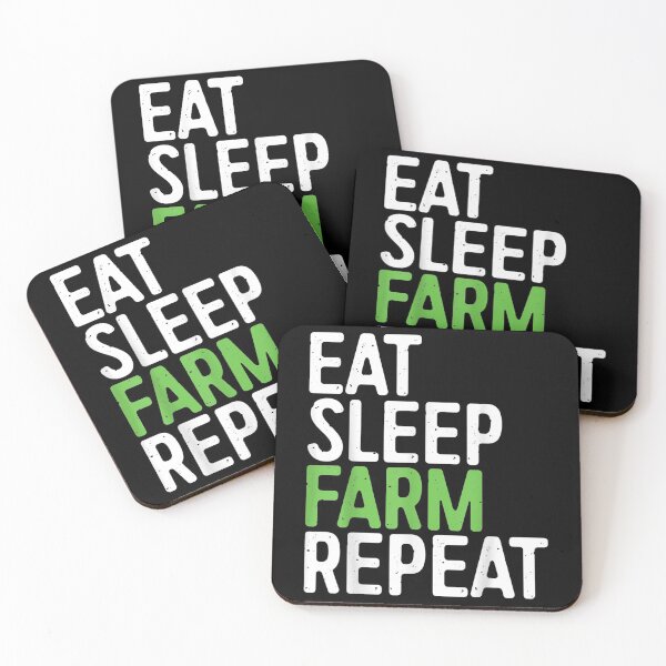 Item preview, Eat Sleep Farm Repeat Farmer Gift designed and sold by Rognvar.