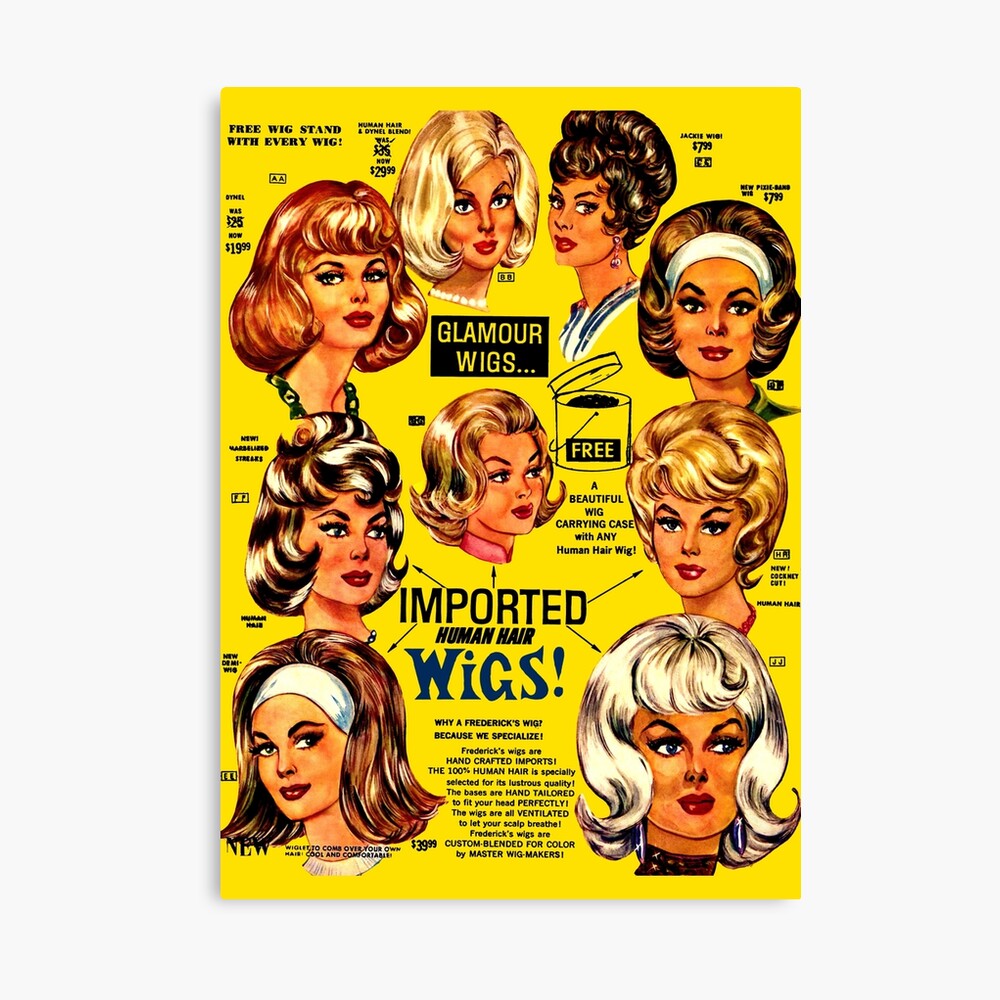 1950s WIG ADVERT