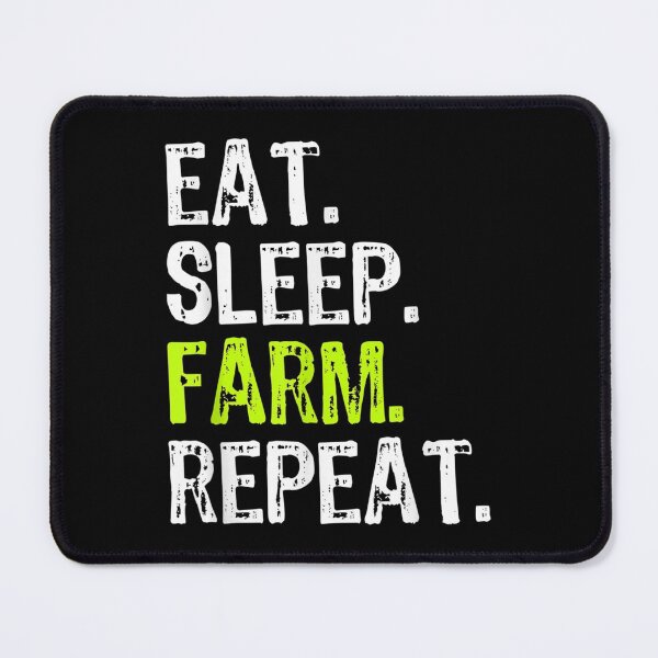 Item preview, Eat Sleep Farm Repeat Farmer Farming Funny Gift designed and sold by Rognvar.