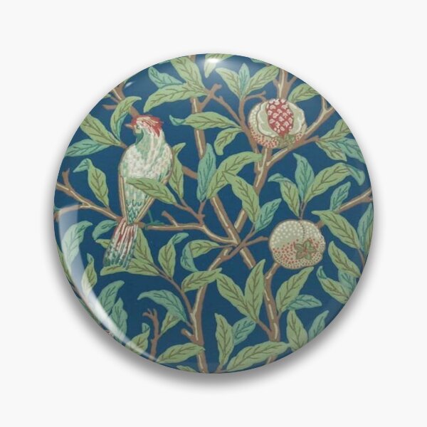 Item preview, William Morris Pomegranate Fruit and bird,No,01. designed and sold by kinsley45.