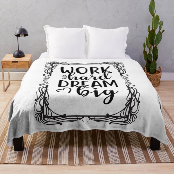 Item preview, Quote " Work hard, dream big " - Inspirational quotes designed and sold by AdvanceDesign.
