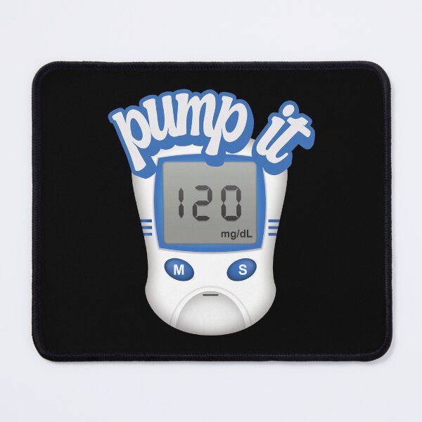 Item preview, pump it diabetes awareness designed and sold by FurioInc.