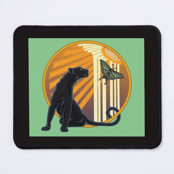 Aperçu de l'œuvre Affiche Art Déco Plaine Jaguar créée et vendue par BentleyGordon4.