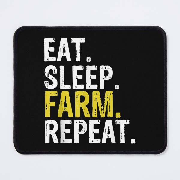 Item preview, Eat Sleep Farm Repeat Gift designed and sold by Rognvar.