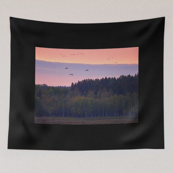 Item preview, Getting down down down. Eurasian crane designed and sold by Jouko Lehto Photography.