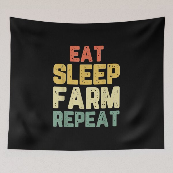 Item preview, Eat Sleep Farm Farmer Farming Funny Cool Gift designed and sold by Rognvar.