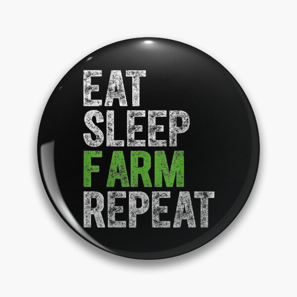 Item preview, Cute Farmer Farming Funny Gift Eat Sleep Farm designed and sold by Rognvar.