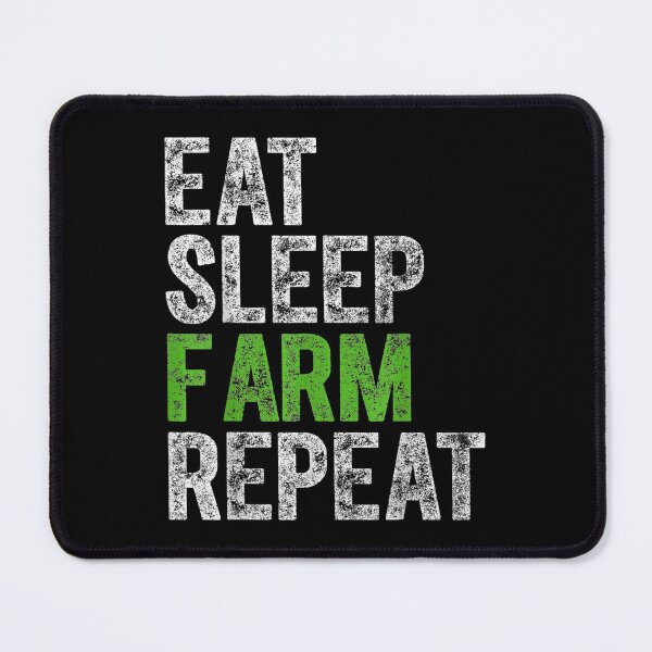 Item preview, Cute Farmer Farming Funny Gift Eat Sleep Farm designed and sold by Rognvar.