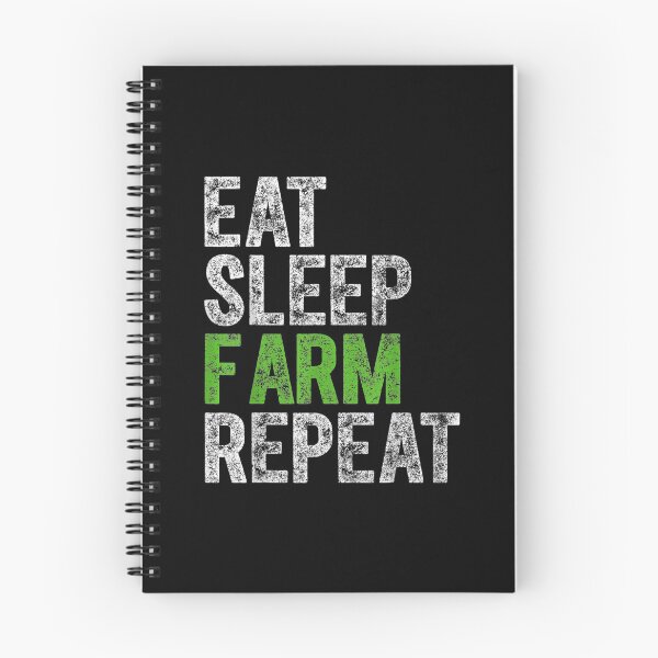 Item preview, Cute Farmer Farming Funny Gift Eat Sleep Farm designed and sold by Rognvar.