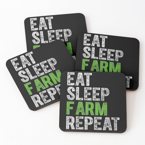 Item preview, Cute Farmer Farming Funny Gift Eat Sleep Farm designed and sold by Rognvar.
