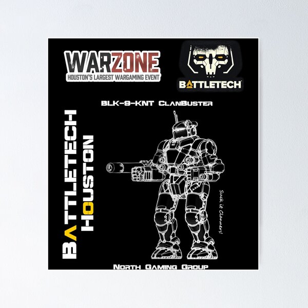 Item preview, The War Between Military Means In 31St Century Battletech Game Warzone Houston Black Knight Vintage designed and sold by BrownBattletech.