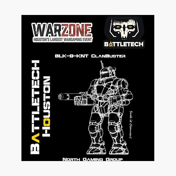Item preview, The War Between Military Means In 31St Century Battletech Game Warzone Houston Black Knight Vintage designed and sold by BrownBattletech.