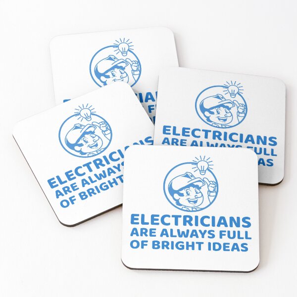 Item preview, Electricians Are Always Full Of Bright Ideas designed and sold by crazydotdesigns.
