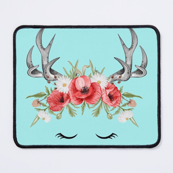 Item preview, Cute Deer Floral Antlers With Flowers designed and sold by EpicArtz.