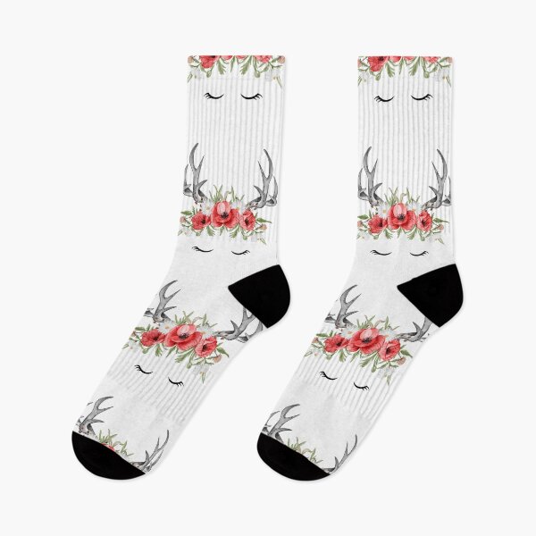 Item preview, Cute Deer Floral Antlers With Flowers  designed and sold by EpicArtz.