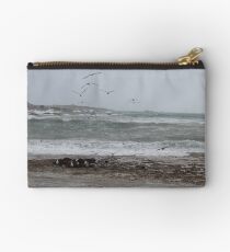 sea birds at Marrawah, Tasmania Studio Pouch