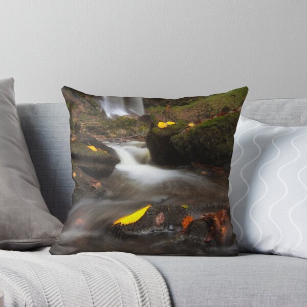 Item preview, Autumn leaves at Melincourt Waterfalls designed and sold by Leighton Collins.