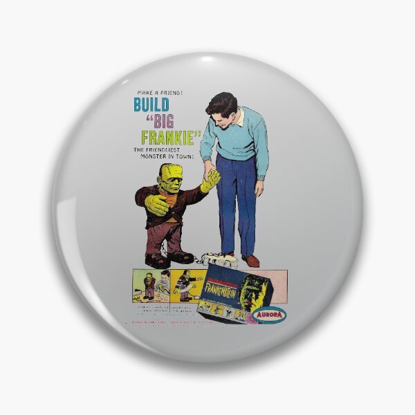 Item preview, GIGANTIC FRANKENSTEIN - ADVERT designed and sold by ThrowbackAds.