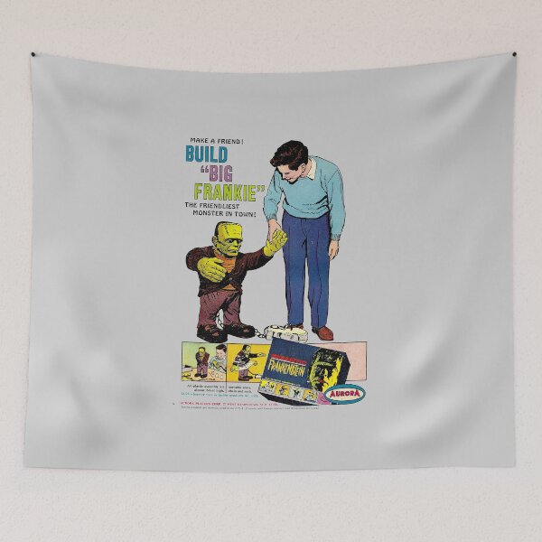 Item preview, GIGANTIC FRANKENSTEIN - ADVERT designed and sold by ThrowbackAds.