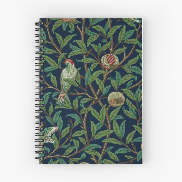 Item preview, William Morris Pomegranate Fruit and bird,No,02. designed and sold by kinsley45.