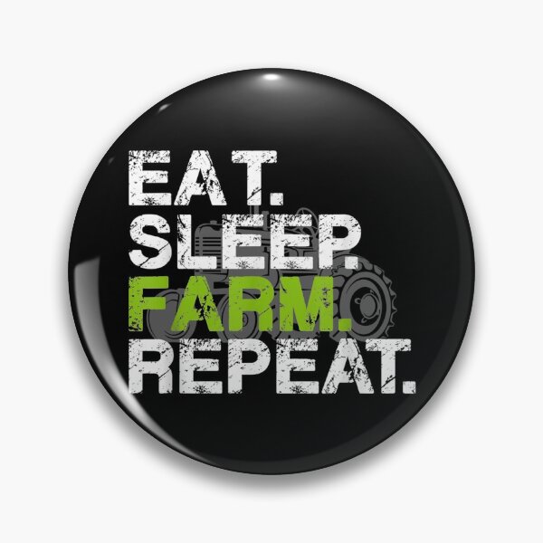 Item preview, Eat Sleep Farm Repeat - Gift for Farmer Boy or designed and sold by Rognvar.