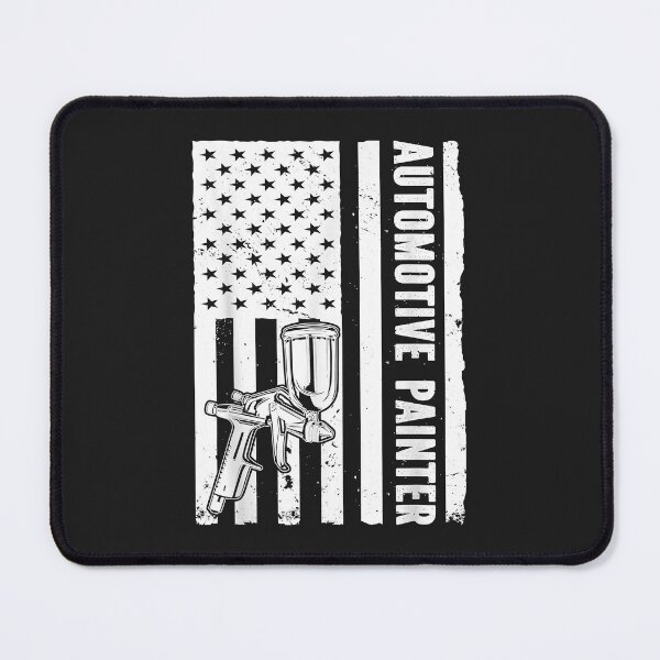 Item preview, Auto Body Painter USA Flag Automotive Painter designed and sold by ann5pvlauren.