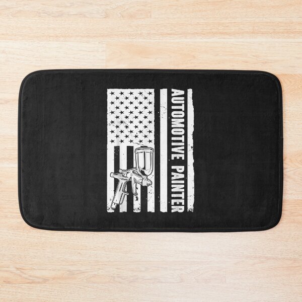 Item preview, Auto Body Painter USA Flag Automotive Painter designed and sold by ann5pvlauren.