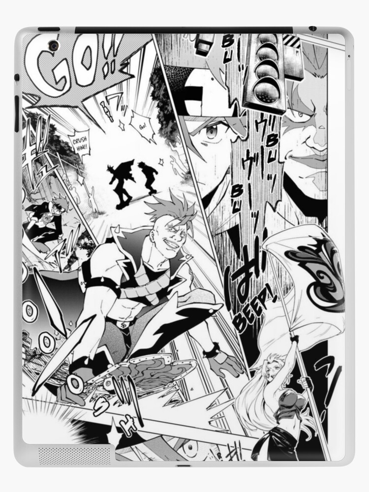 sk8 the infinity manga panel | iPad Case & Skin