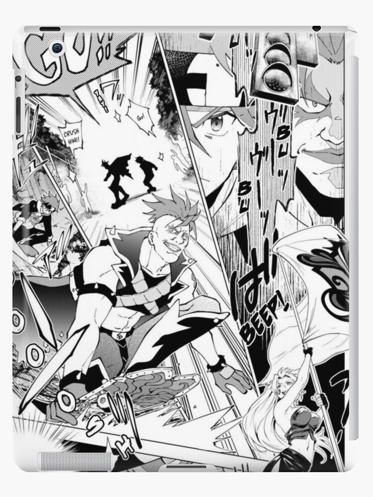 sk8 the infinity manga panel | iPad Case & Skin