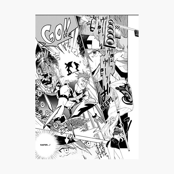 sk8 the infinity manga panel Photographic Print for Sale by VenusesMS