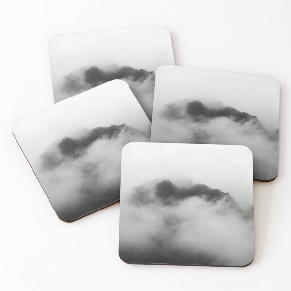 Item preview, Scafell (English Lake District) in the Mist (monochrome version) designed and sold by AdvancedPhotons.