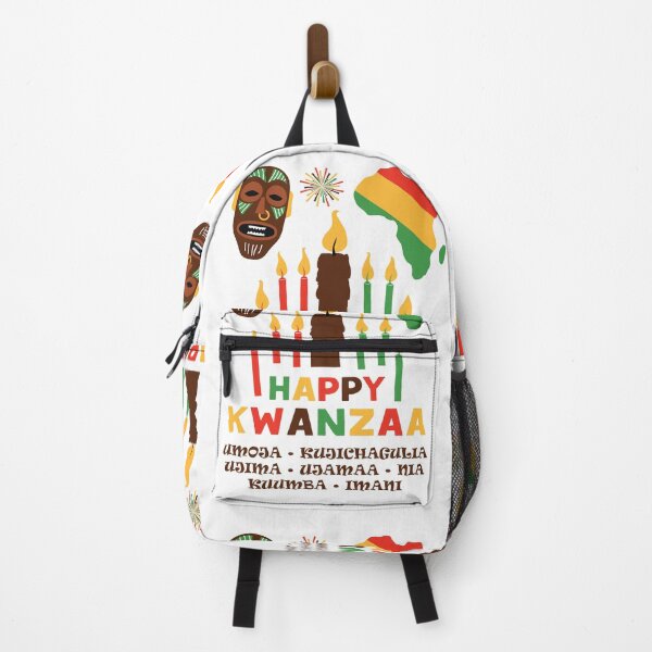 Item preview, Kwanzaa, Cultural Celebration. African mask and continent on white designed and sold by coffeeapparel.