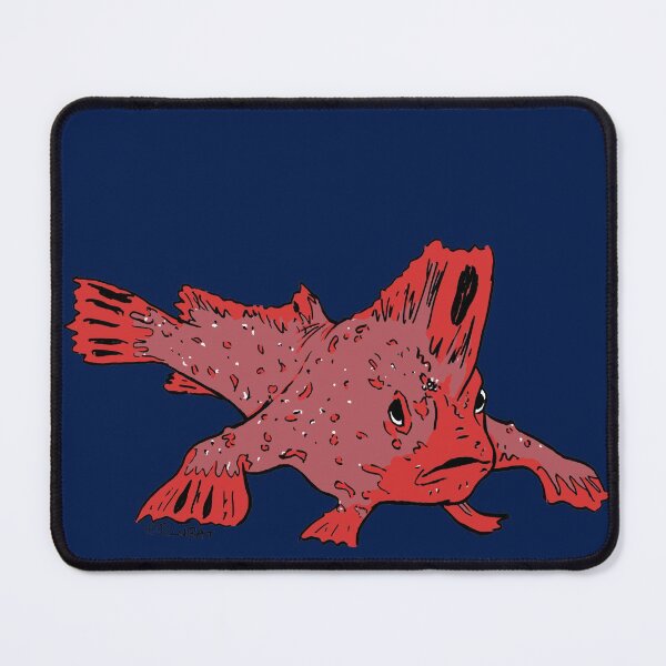 Item preview, Red hand fish designed and sold by jellibat.