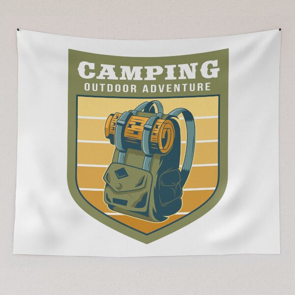 Item preview, Camping Adventure designed and sold by Vector Scout Lab.