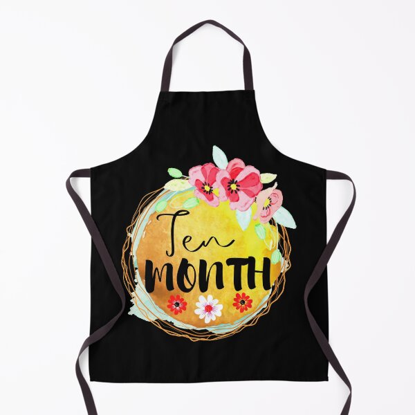 Item preview, Ten Month Old Baby Milestone Label designed and sold by LabelStore.