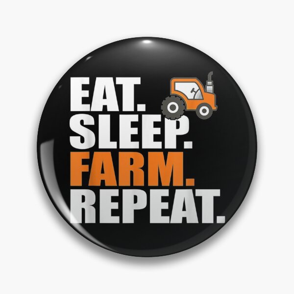 Item preview, Eat. Sleep. Farm. Repeat - Great Farming Gift designed and sold by Rognvar.