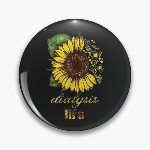 Item preview, Dialysis Tech Dialysis technologists sunflower Nurse designed and sold by ann5pvlauren.