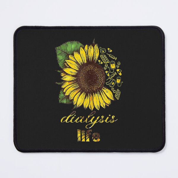 Item preview, Dialysis Tech Dialysis technologists sunflower Nurse designed and sold by ann5pvlauren.