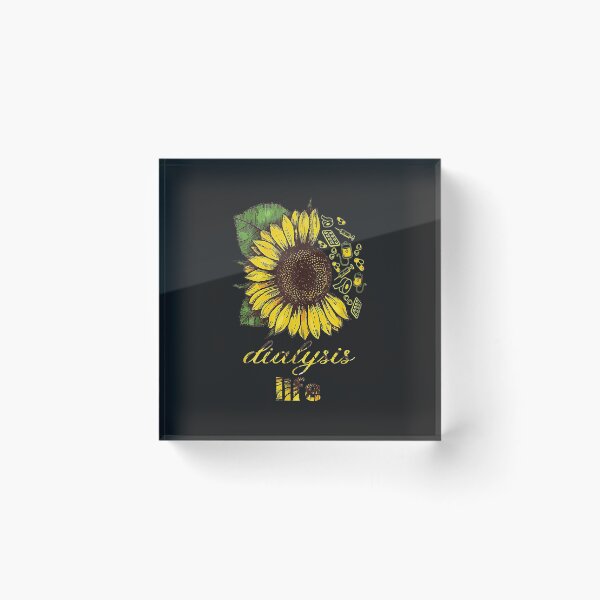 Item preview, Dialysis Tech Dialysis technologists sunflower Nurse designed and sold by ann5pvlauren.