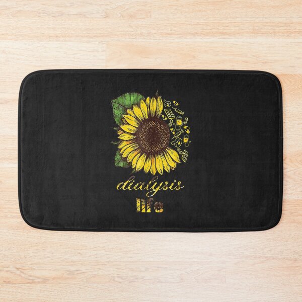 Item preview, Dialysis Tech Dialysis technologists sunflower Nurse designed and sold by ann5pvlauren.