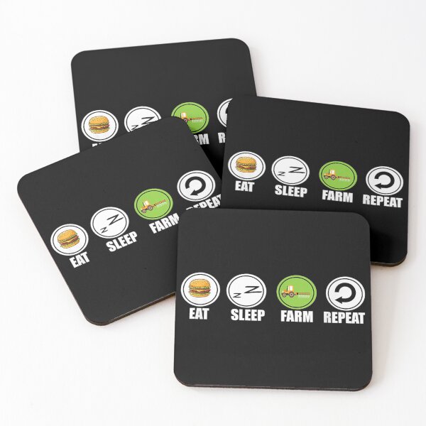 Item preview, Eat Sleep Farm Repeat : (Farming ) Farmer designed and sold by Rognvar.