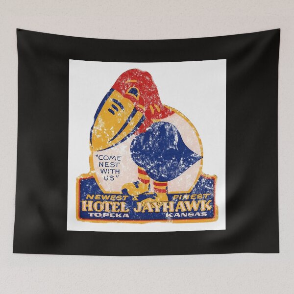 Item preview, Hôtel Jayhawk Poster designed and sold by HortonHarmon17.