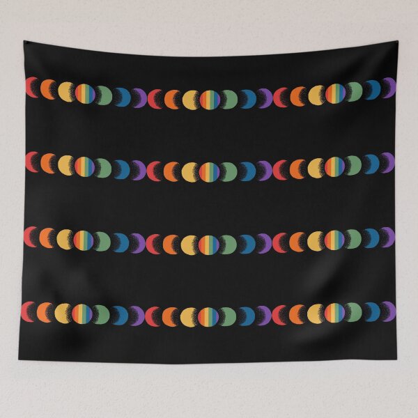 Item preview, pride moon phases designed and sold by marie designs.