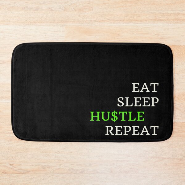 Item preview, Eat Sleep Hu$tle Repeat designed and sold by CoffeewithAnh.