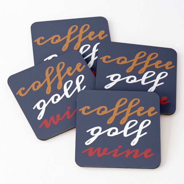 Item preview, Coffee Golf Wine designed and sold by AsadBekAsqarov.